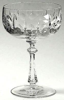 Gorham ROYAL TIVOLI Crystal Stemware Glasses, 24 pc, Water, Wine, Champagne MINT