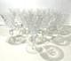Hawkes Crystal Delft Diamond 5 3/8 Rare Claret Wine. Set Of 12. Vintage Mint