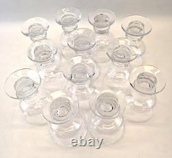 HerHua Duke littala Medium Wine Glasses Goblets Heikki Orvola MCM Vintage Set 12