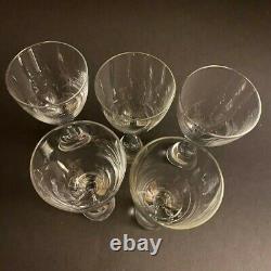 Holmegaard Crystal Vintage Princess Wine Glasses