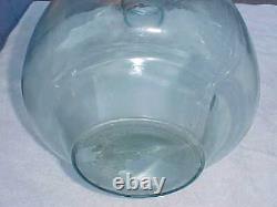 Huge Vintage Clear Glass Demijohn Jug Jar, 18 Tall, 12 Wide, 43 Circumference