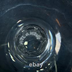 LOT OF 6 ATLANTIS CRYSTAL EVORA PATTERN WINE GLASSES 6.75 Crystal glass vintage