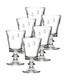 La Rochere Napoleon Bee Stemmed Wine Glass Set of 6 Vintage Wine Glasses