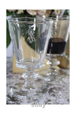 La Rochere Napoleon Bee Stemmed Wine Glass Set of 6 Vintage Wine Glasses La Rochere Napoleon Bee Stemmed Wine Glass Set of 6 Vintage Wine Glasses