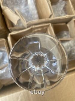 Lenox Debut Crystal Wine Glasses Set Of 12 Glasses In Original Box Vintage Lot