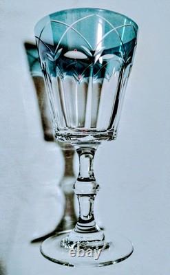 Lenox Swedish Lodge Hand Blown Crystal Glasses RARE VINTAGE SET