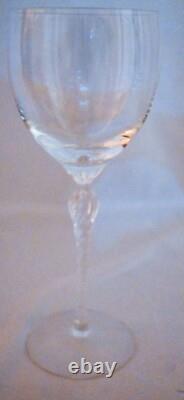 Lenox Wine Glasses Lenox Blown Glass Wine Vintage Twisted Stem Set of 4