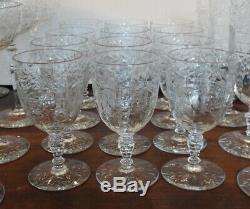 Libbey Rock Sharpe COUNTESS Juice Glass 10 Pce Set PERFECT 1016 Wine Cut Crystal