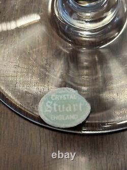 Lot Of 22 Vintage Stuart Crystal Wine Glasses LOOK