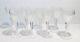 Lot Of 8 Vintage WATERFORD Cut Crystal COLLEEN 7.5 Wine Hock Glasses