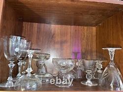 Lot of 300 Stemware Glasses Assorted Styles, Unique Some High End New condition