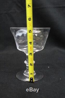 Lot of 35 Pc. Vintage LENOX Antique Clear Goblets, Wine Glasses & Sherbet (42)