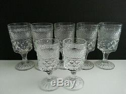 Lot of 40 Vintage Anchor Hocking Wexford Crystal Clear wine and tumbler Glasses