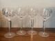 Lot of 4 Vintage WATERFORD Hock Wine Glasses, LISMORE 7.5
