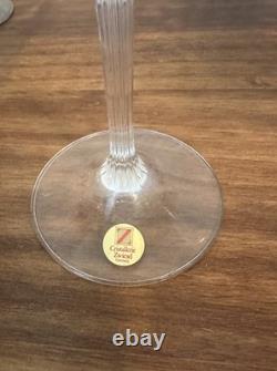 Lot of 8 Vintage Schott-Zwiesel German Crystal Wine Glasses 8.5