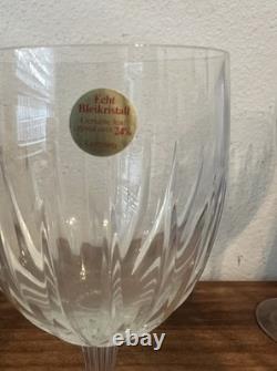Lot of 8 Vintage Schott-Zwiesel German Crystal Wine Glasses 8.5
