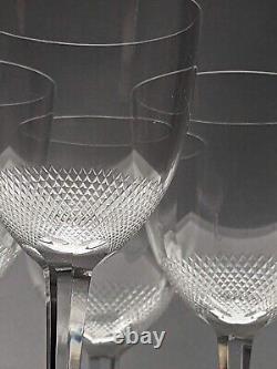 MOSER Royal Sm Wine Glasses (set of 4) Vintage 1970s Czech Glass Lead Free