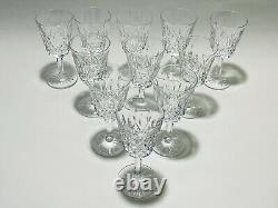 Majestic Vintage Set of 11 Lismore Essence Waterford Crystal White Wine Glass