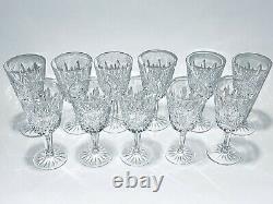 Majestic Vintage Set of 11 Lismore Essence Waterford Crystal White Wine Glass