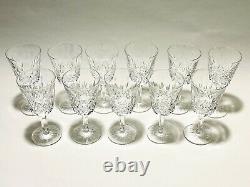 Majestic Vintage Set of 11 Lismore Essence Waterford Crystal White Wine Glass