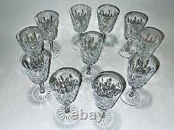 Majestic Vintage Set of 11 Lismore Essence Waterford Crystal White Wine Glass