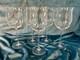 Marquis by Waterford Tulip Wine Glasses Set of 5 10 Flawless Vintage