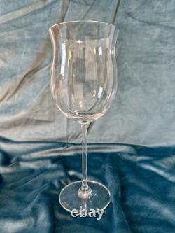 Marquis by Waterford Tulip Wine Glasses Set of 5 10 Flawless Vintage