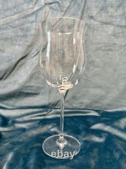 Marquis by Waterford Tulip Wine Glasses Set of 5 10 Flawless Vintage