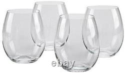 Marquis by Waterford Vintage Party Wines to Go Deep Red Stemless Set of 4