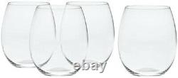 Marquis by Waterford Vintage Party Wines to Go Deep Red Stemless Set of 4