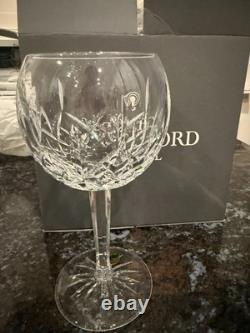 Marvelous Vintage Set of 4 Waterford Crystal Small Lismore Balloon Wine Glasses