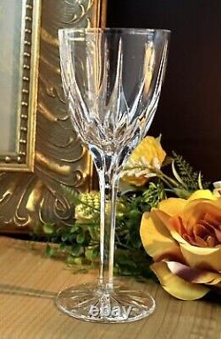Mikasa Apollo Wine Glasses Vintage Clear Blown Goblets Set of 4