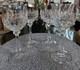 Mikasa Chateau Crystal Wine/Water Goblets Cut Glass Germany Set of 4 Vintage