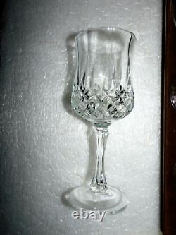 Mint Set Of 14 Cristal D'arques Lonchamp Water/wine Goblets 7 1/2 Oz