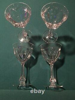 Moser LADY HAMILTON Vintage Wine Glasses Clear Crystal