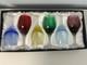 Mouth-blown wine Murano glass Italy twisted stem set of 6 glasses In? Vintage