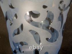 Multi-Colored Unbranded Frosted Design Goblet/Wine Glass Set of 4