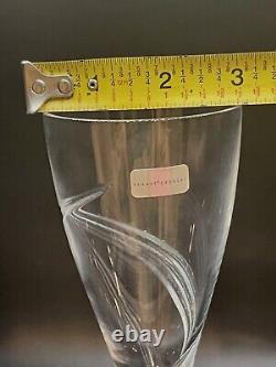 NIB Stuart Crystal Wine Glasses Symphony Set Of 4 England VTG Discontinued