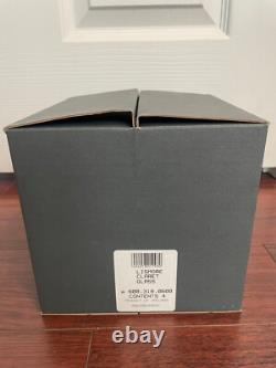 NWT Waterford Lismore Claret Wine Glasses 5-7/8 Box Set Of 4 Vintage 80's