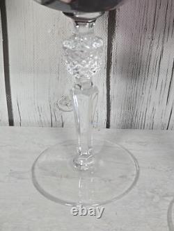 Nachtmann BLEIKRISTALL Crystal Vtg (6) Colored Wine Glasses Goblets READ D