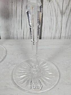 Nachtmann BLEIKRISTALL Crystal Vtg (6) Colored Wine Glasses Goblets READ D