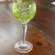 Nachtmann Crystal Stemware WINE Glasses Vtg COLOR LIGHT GREEN