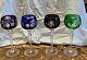 Nachtmann Traube Crystal Wine Glasses (4) German Vintage Cut Glass 8.25 Inches