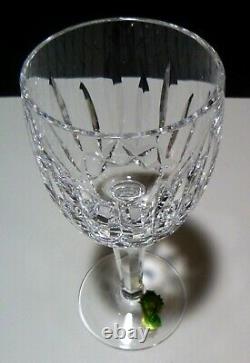 NewVINTAGE Waterford Crystal KILDARE (1973-) Set 4 Claret Wine 6 1/2 IRELAND