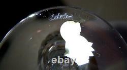 NewVINTAGE Waterford Crystal KILDARE (1973-) Set 4 Claret Wine 6 1/2 IRELAND