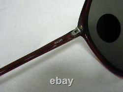 New Vintage B&L Ray Ban Traditionals Trish Wine Tint W0345 Round Oversize NOS