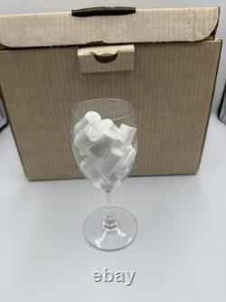 New in Box, Vintage Baccarat Crystal Perfection Glass Set of 6. 6 3/4' Size