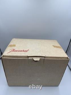 New in Box, Vintage Baccarat Crystal Perfection Glass Set of 6. 6 3/4' Size