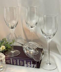 Noritake Royal Pierpoint Wine Glasses Clear Vintage 9 Oz Set of 4