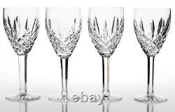 Older Vintage Waterford Araglin Wine Goblets Unique Inconsistent Rare 8in USED